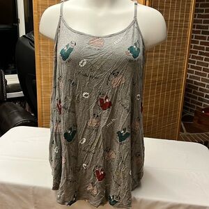 EUC Torrid Super Soft Sleep Nightgown Pug / Frenchie
